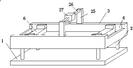 Stabilizing device for steel plate welding