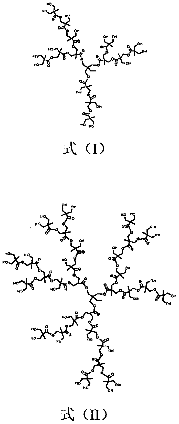 A kind of preparation method of viscous water-based polyurethane dispersion