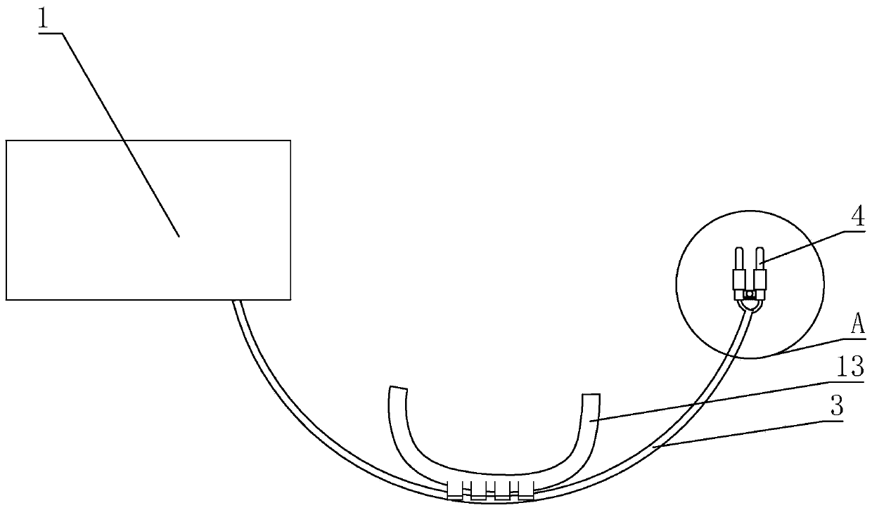 Hyperlipidemia therapeutic apparatus