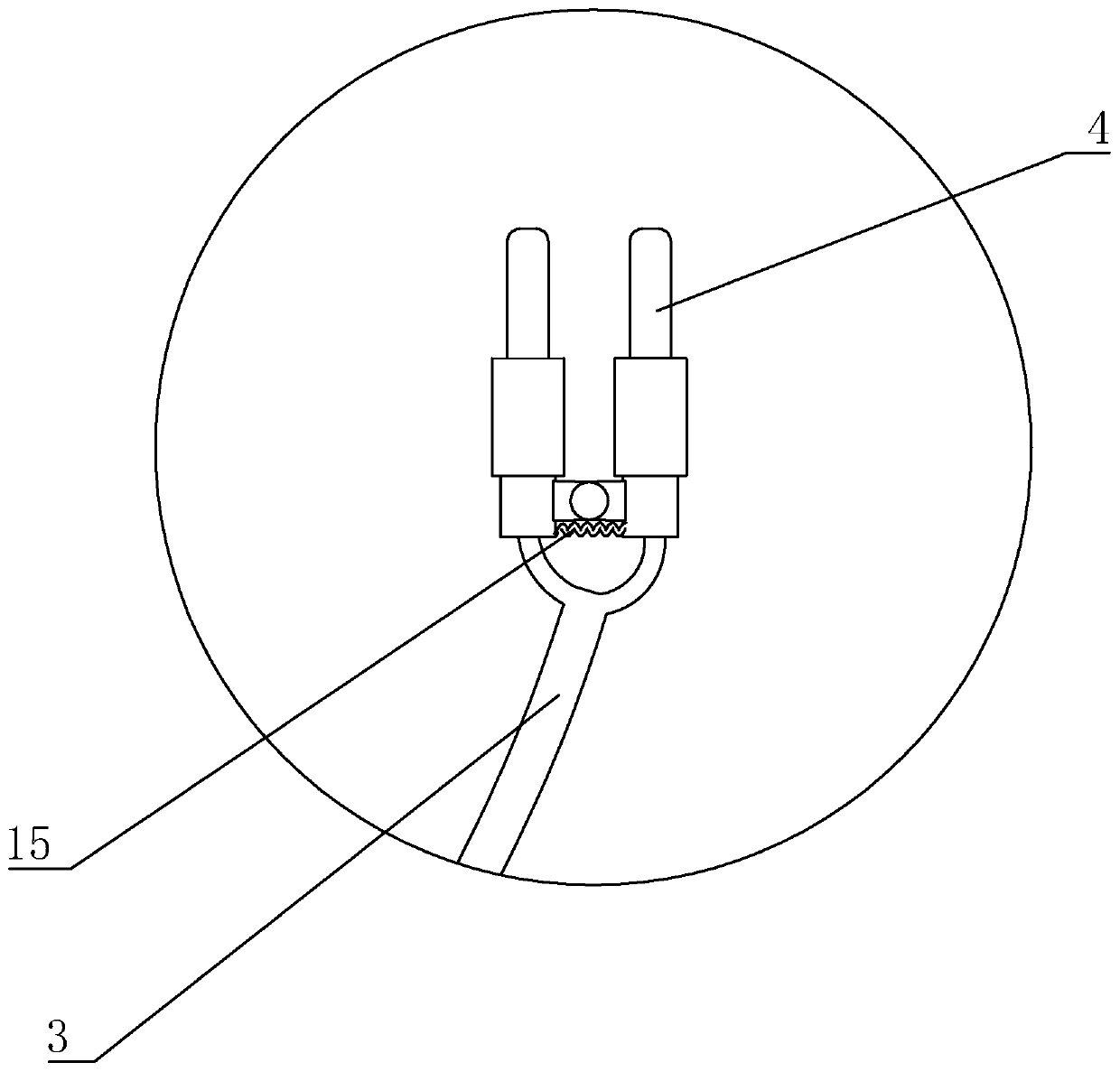 Hyperlipidemia therapeutic apparatus