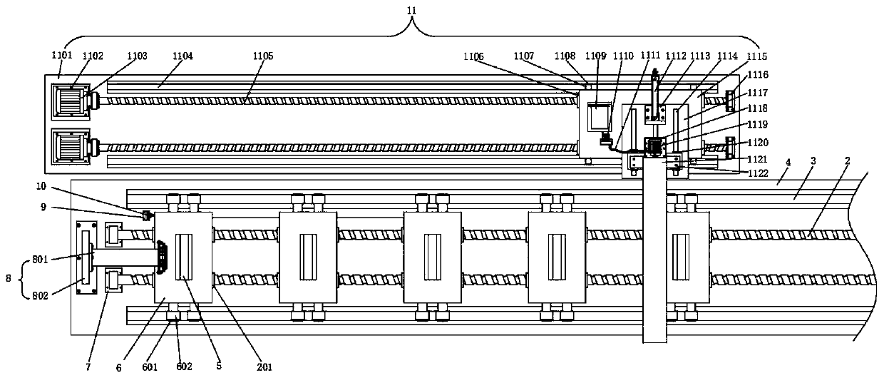 Cleaning device for concrete pipe pile mold