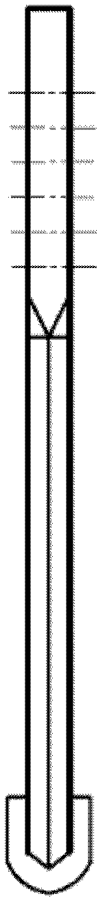 Sliding-cutting type resistance-reducing deep loosening shovel