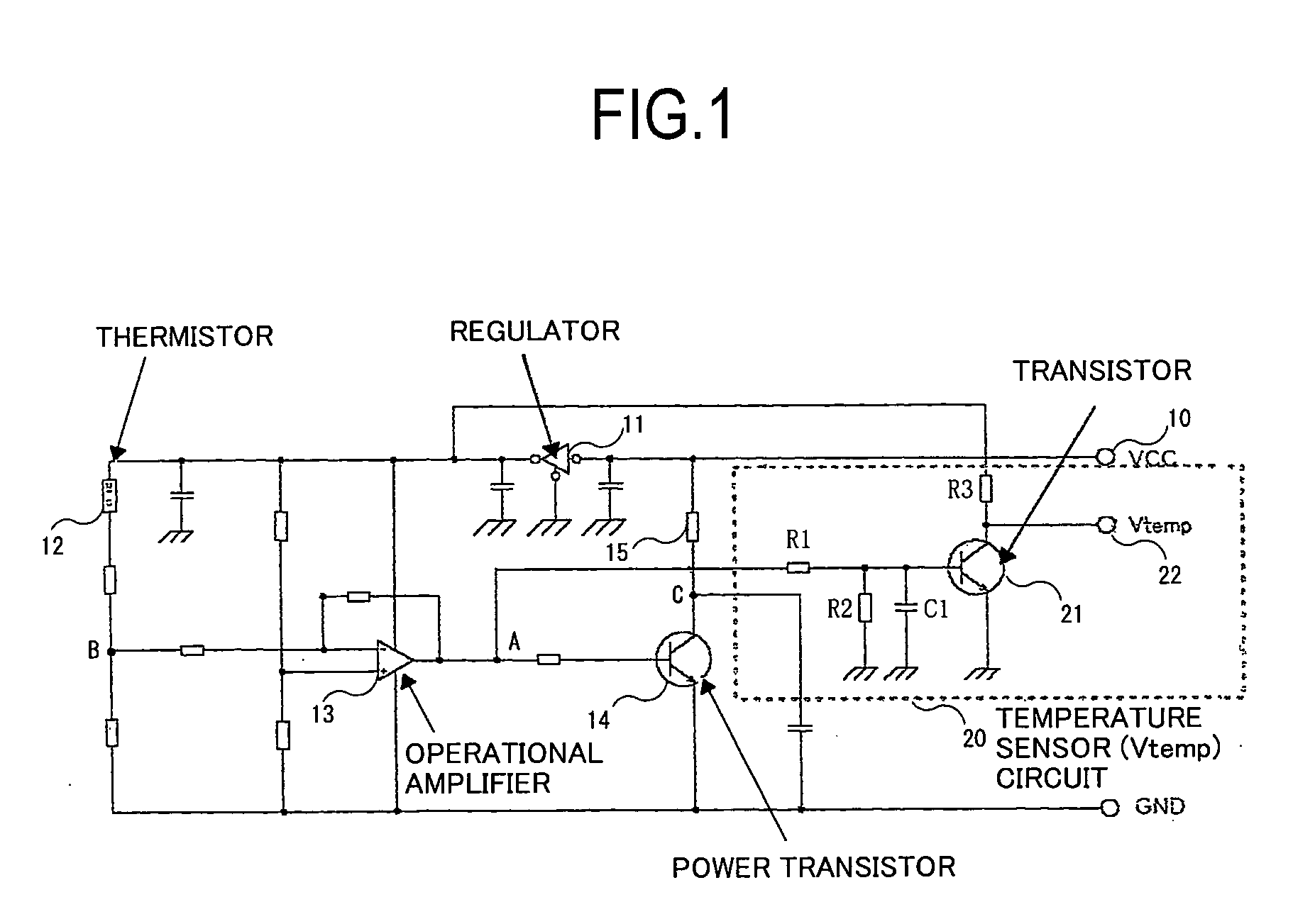 Control circuit for thermostatic oven in oven controlled crystal oscillator