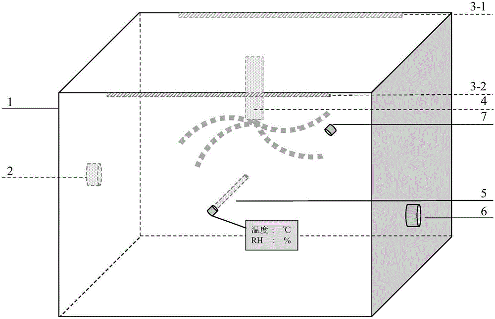 Air microorganism experiment reaction equipment and application