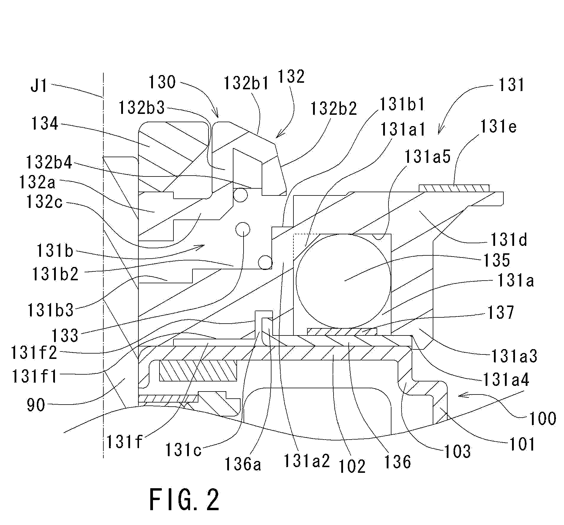 Brushless motor having chucking mechanism, and disk driving device having the brushless motor