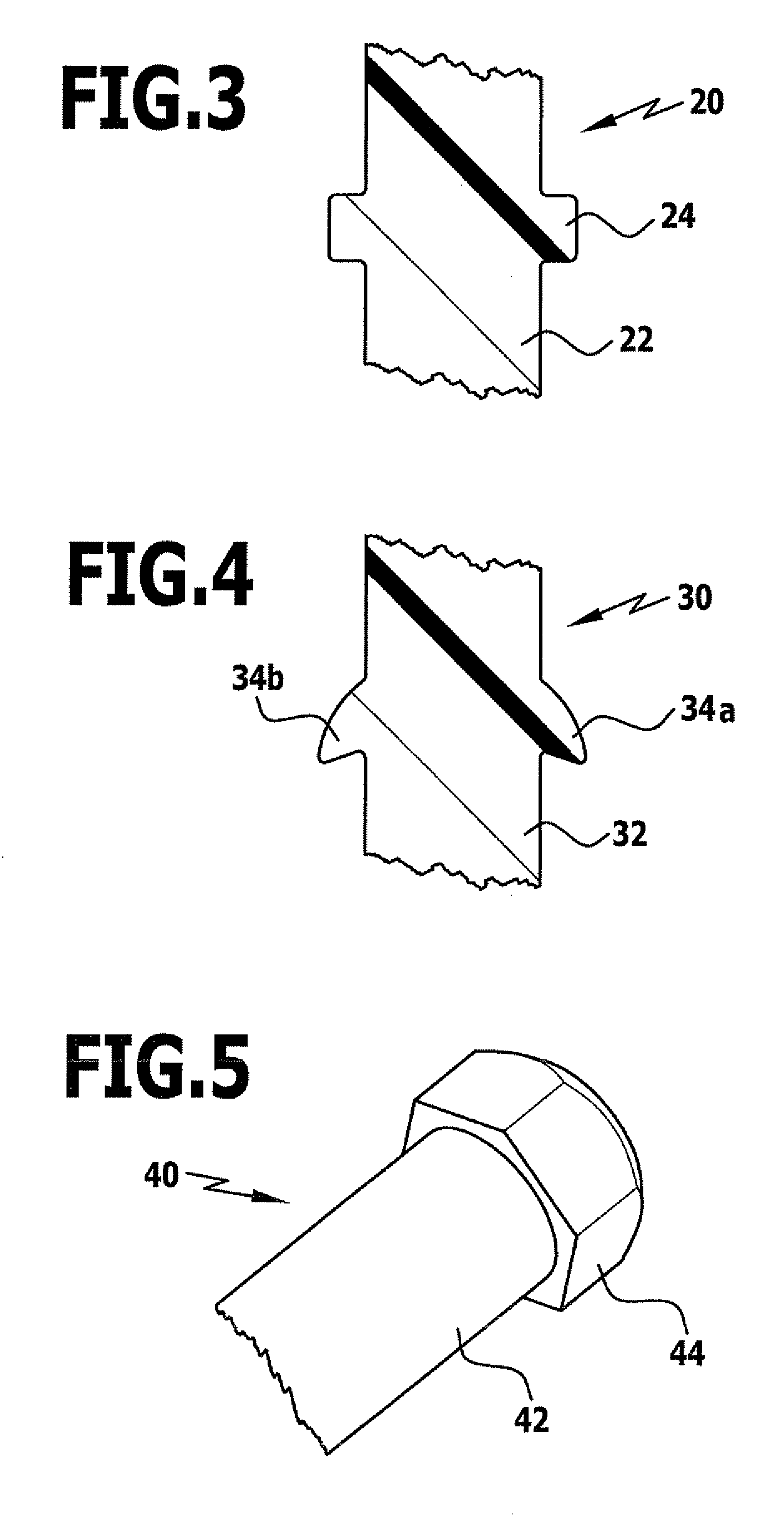 Method for the manufacture of rod-shaped components