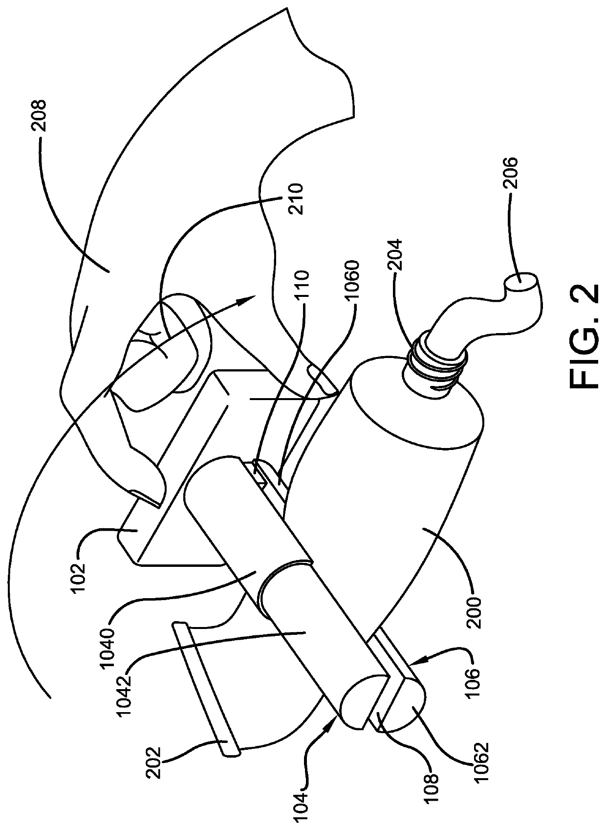 Tube squeezing device