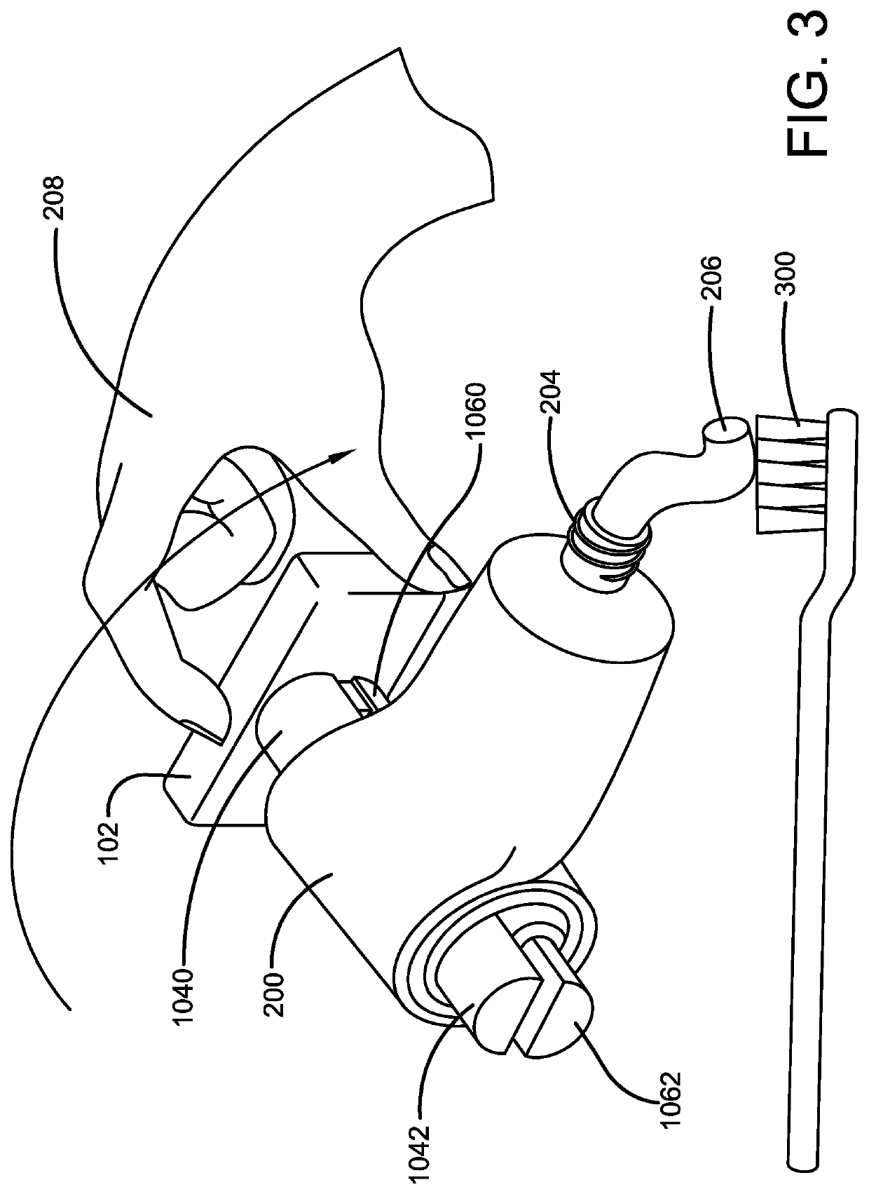 Tube squeezing device