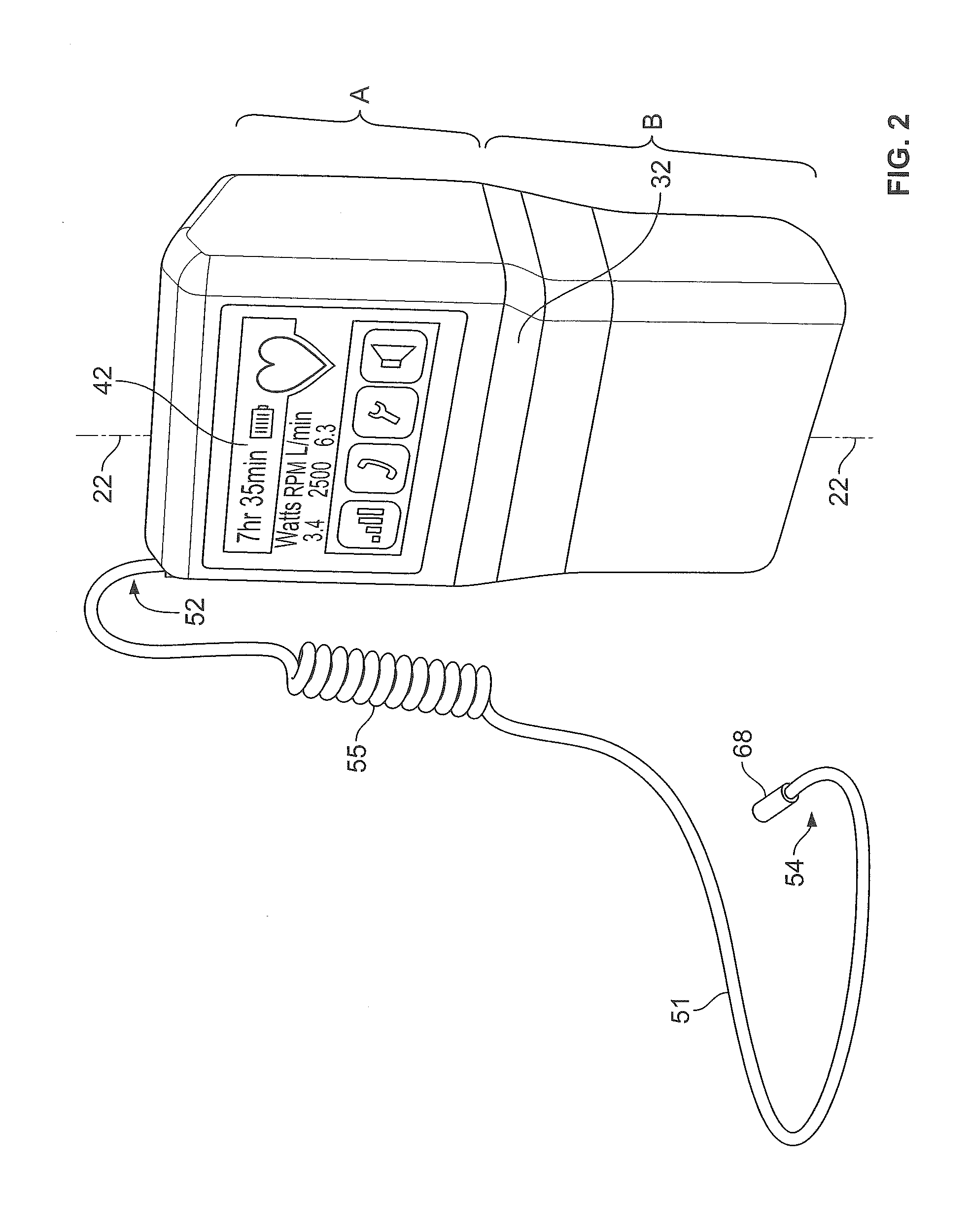 Controller and power source for implantable blood pump