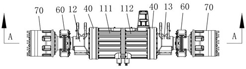 Electrically-driven axle and vehicle