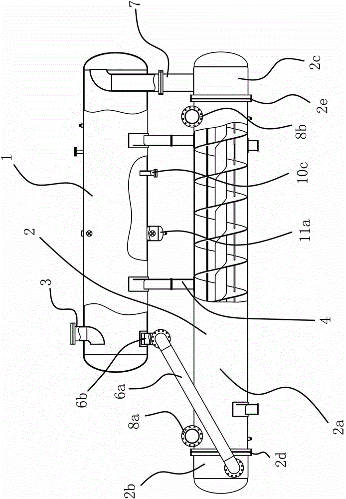 Evaporating plant in refrigerating system