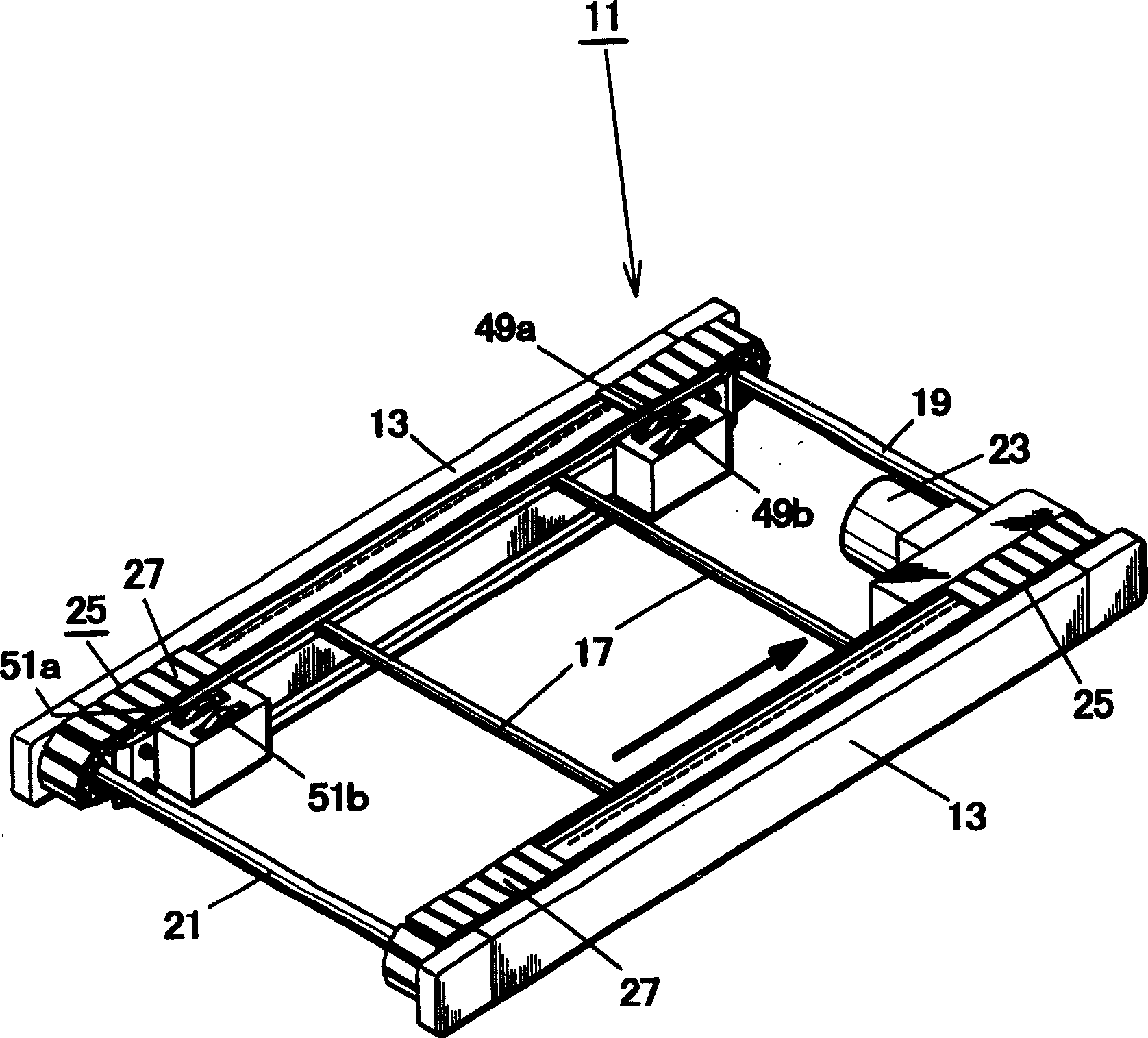 Free flow conveyance system