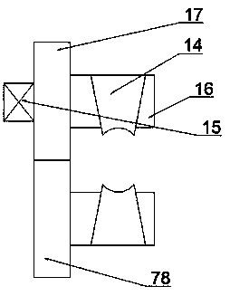 Device for recycling waste cables