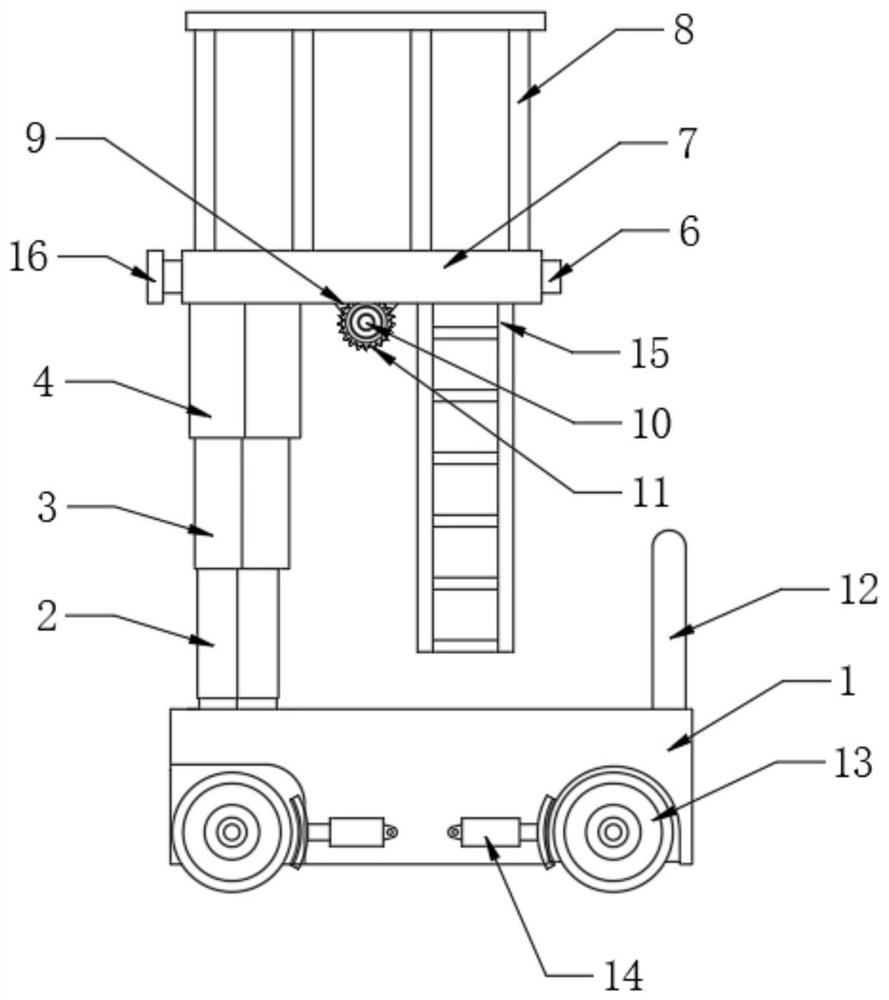 Self-propelled aerial work platform