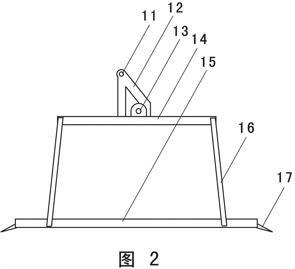 Rotating rocker type lifting overhead parking rack