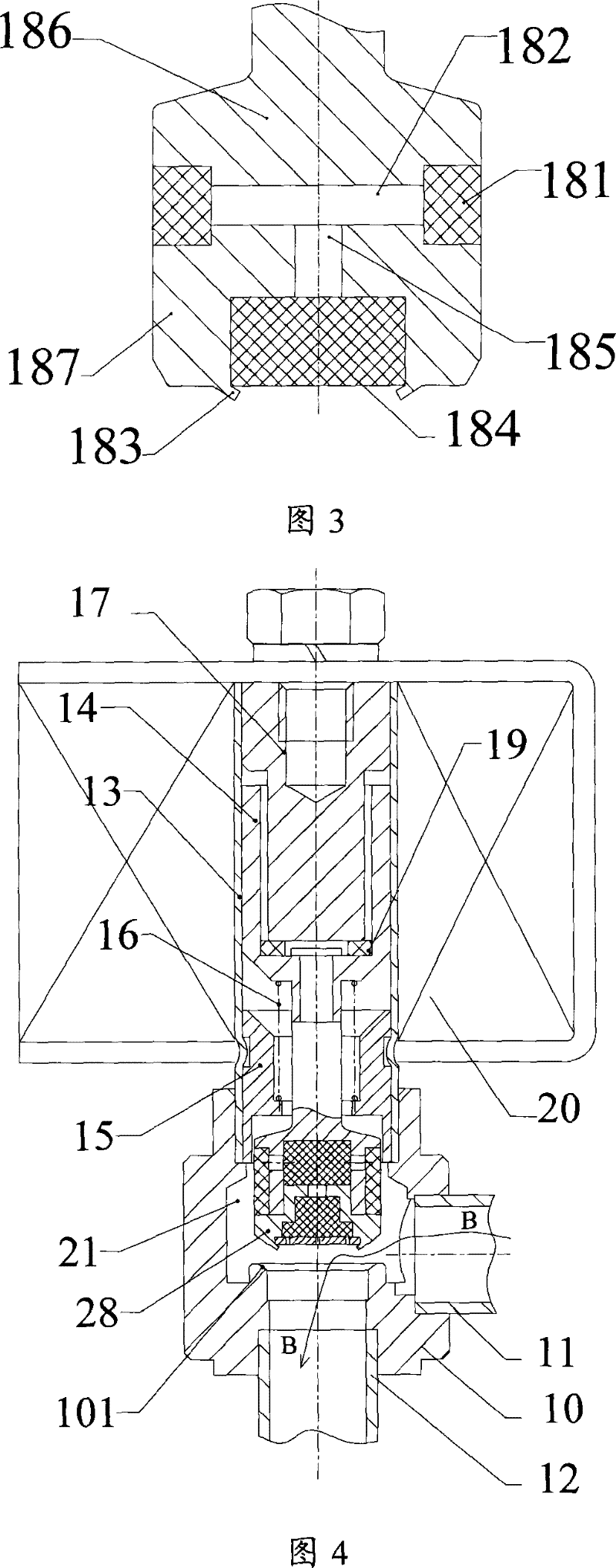 Electromagnetic valve