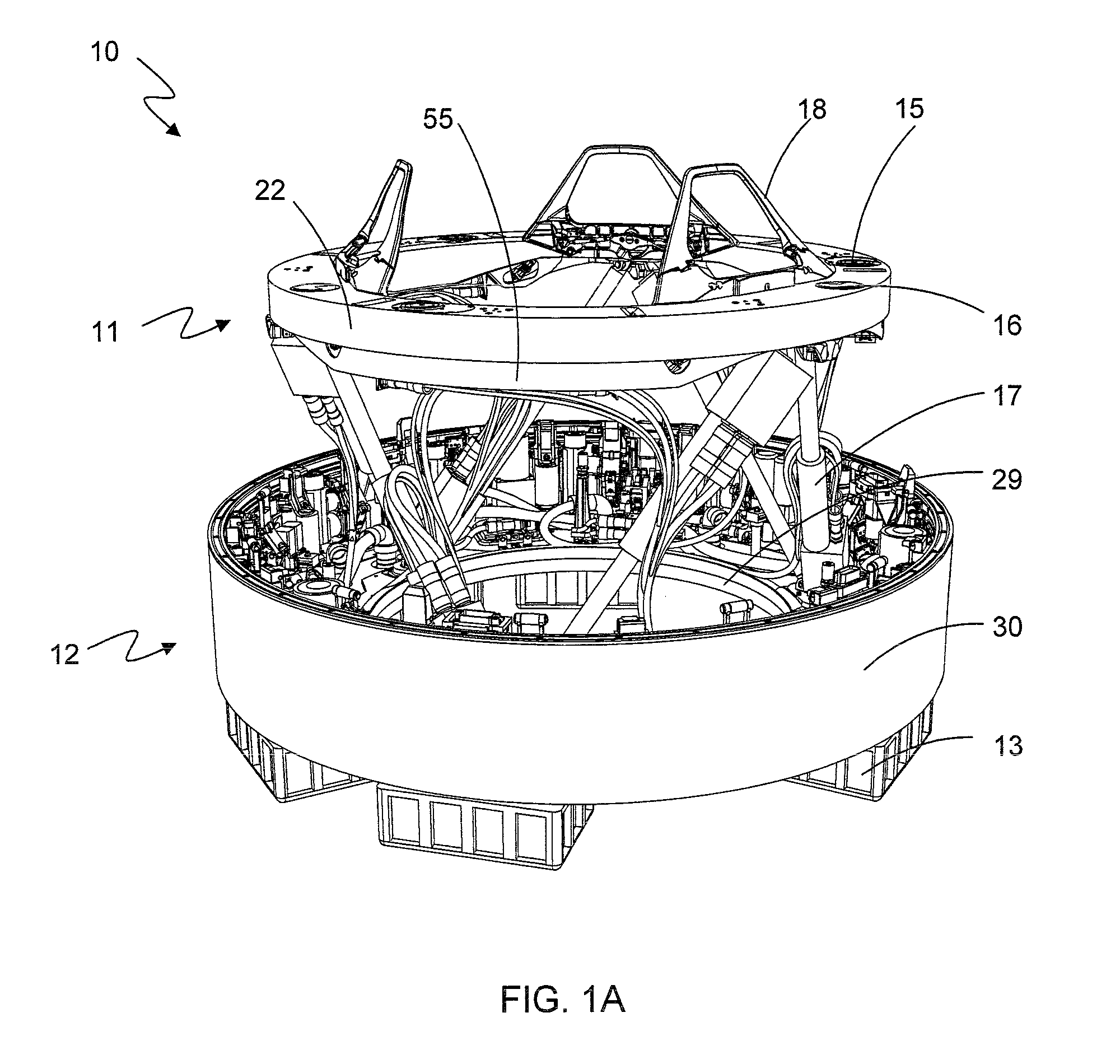 Low-impact mating system