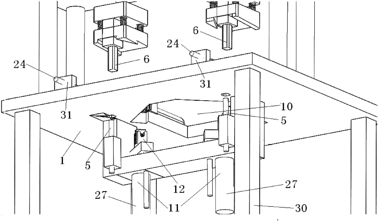 Part assembling tool with misloading prevention function and process method for assembling parts by using assembling tool