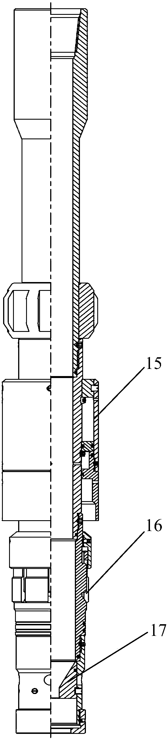 Recyclable bidirectional anchoring sieving pipe hanger and recyclable bidirectional anchoring sieving pipe system