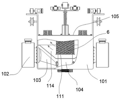 Environment-friendly and energy-saving indoor air purification treatment equipment