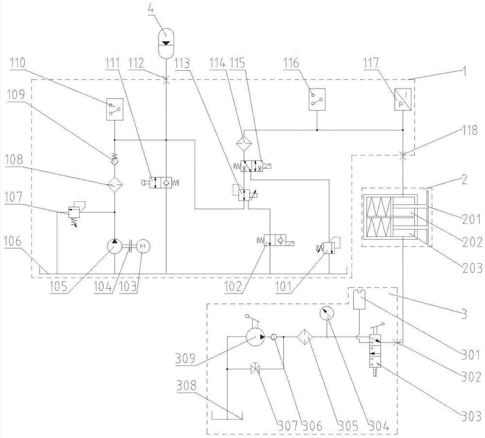 Tram Passive Hydraulic Braking System