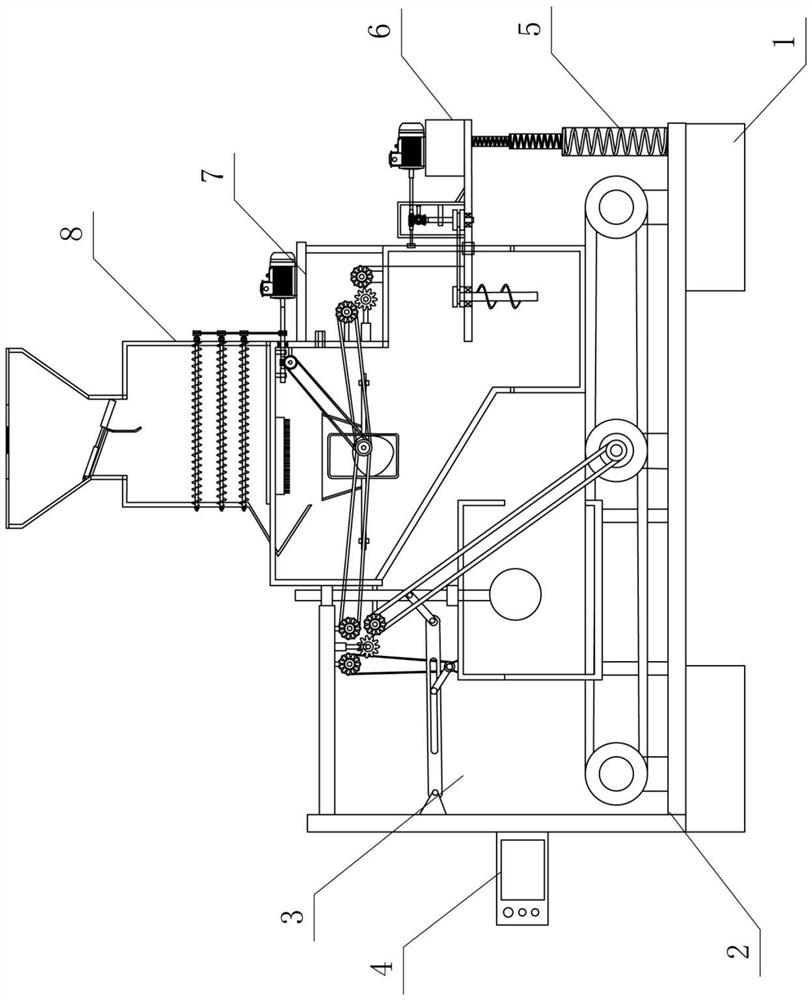 A pottery clay mud refining device for making ceramics