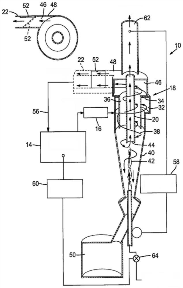 Smokeless coffee baking machine and processing method