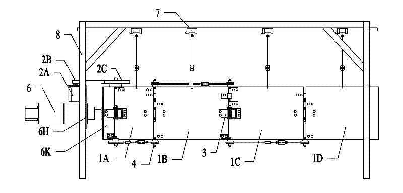 Solar cell array simulation device