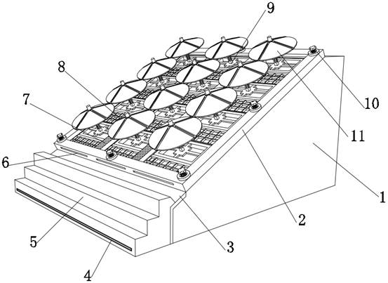 Slope protection device based on water conservancy project and use method thereof