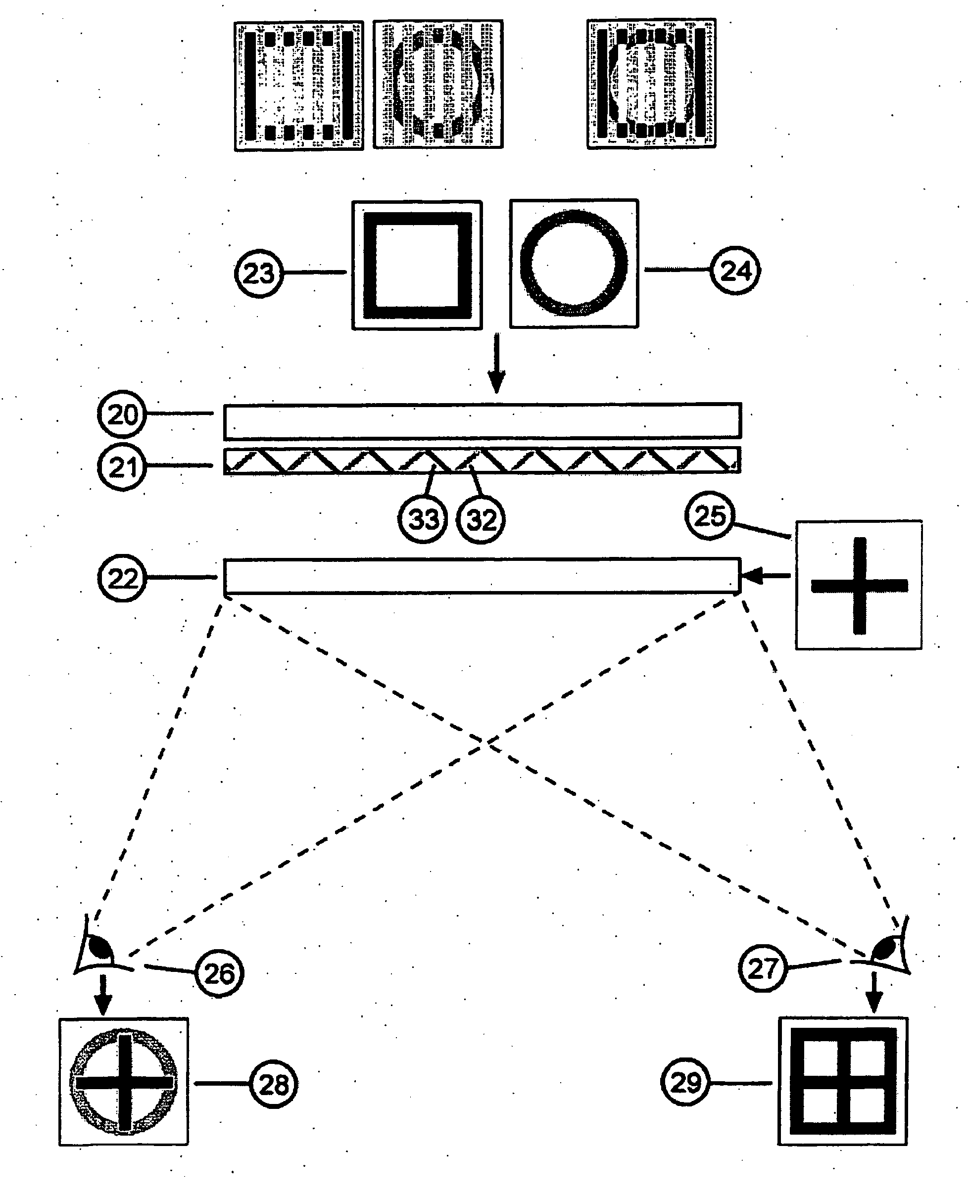 Multi-view display