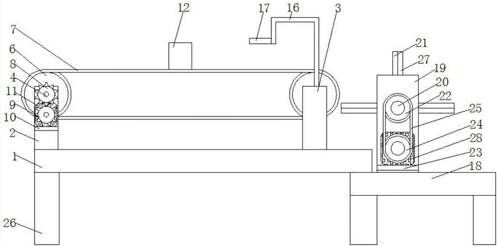 Charging mechanism being capable of charging stably and having turnover function