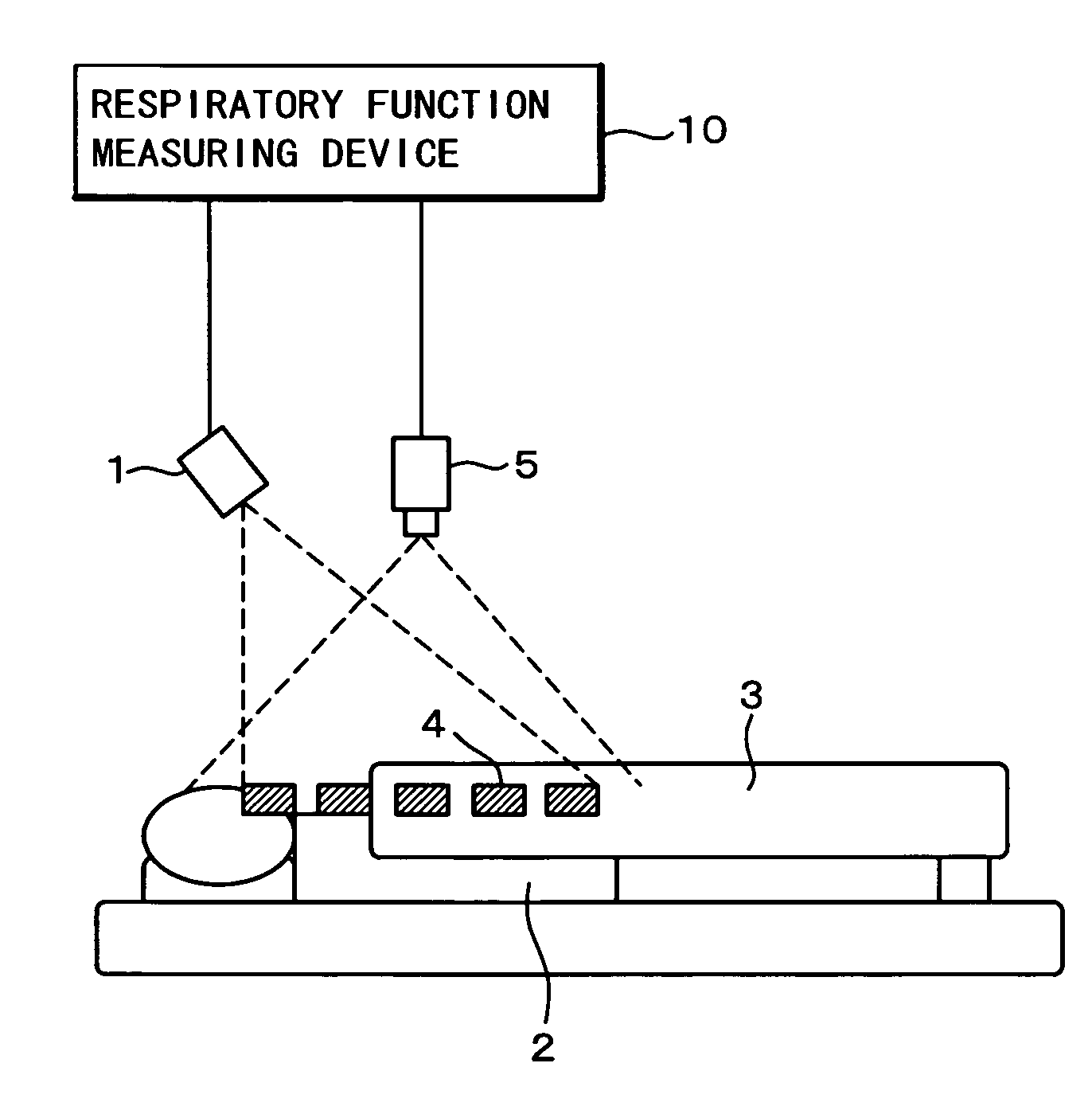 Respiratory function measuring equipment and storage medium