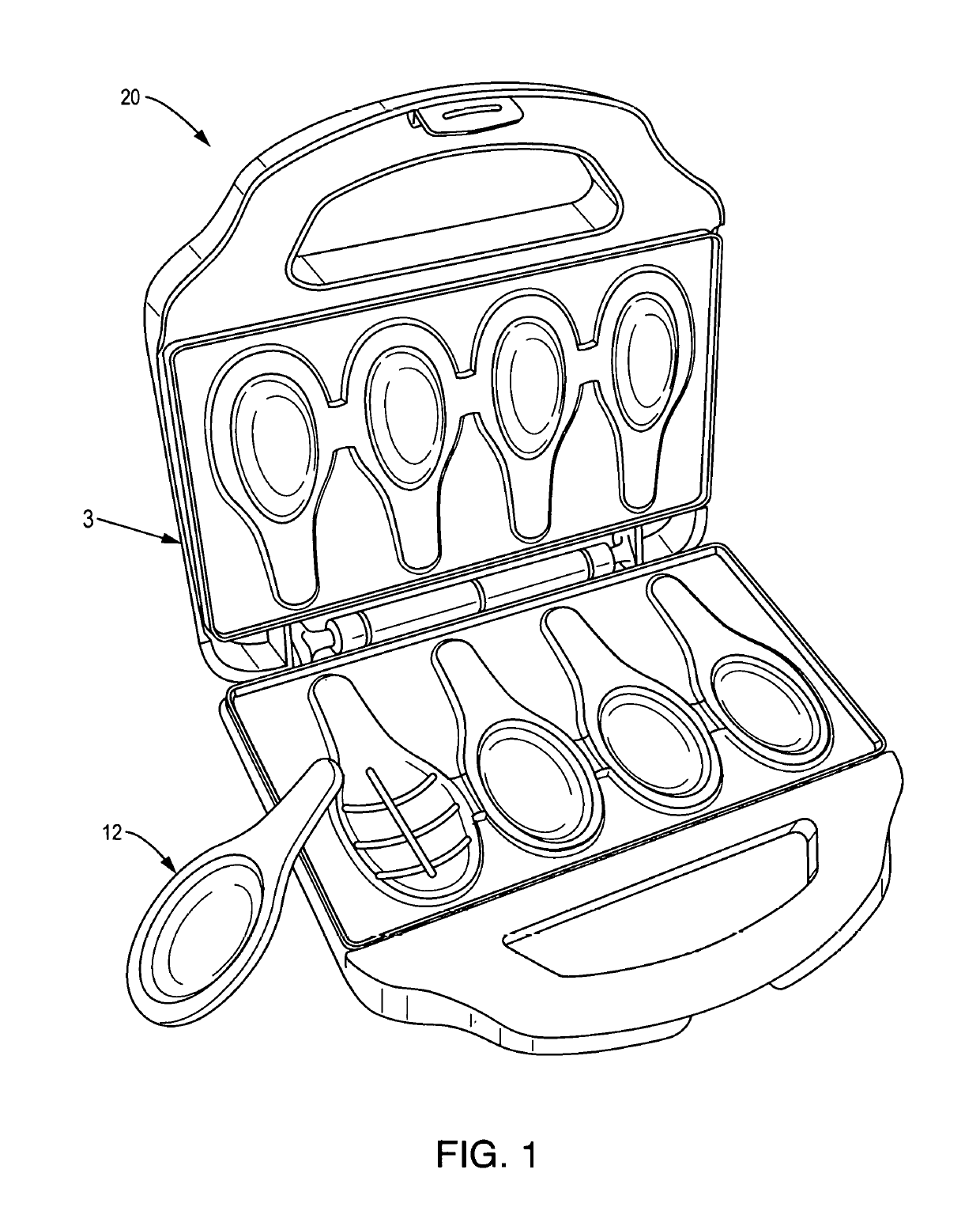 Appliance iron for making edible spoons