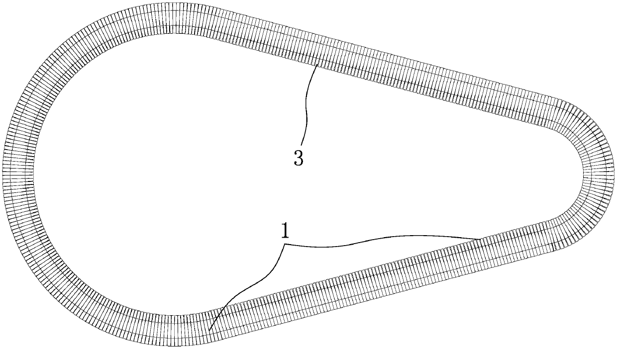 Movable piece continuously variable transmission