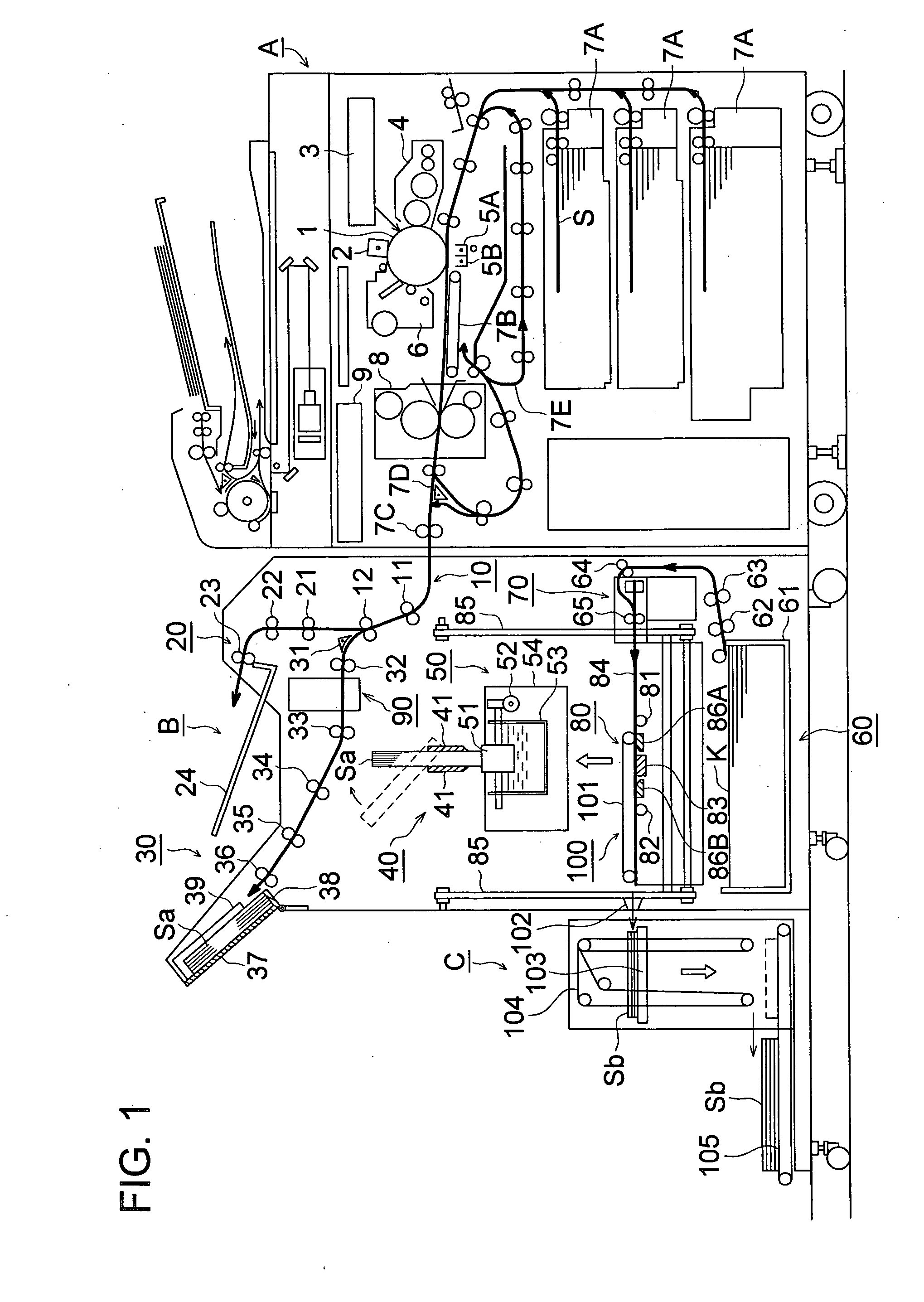 Bookbinding apparatus and image forming system