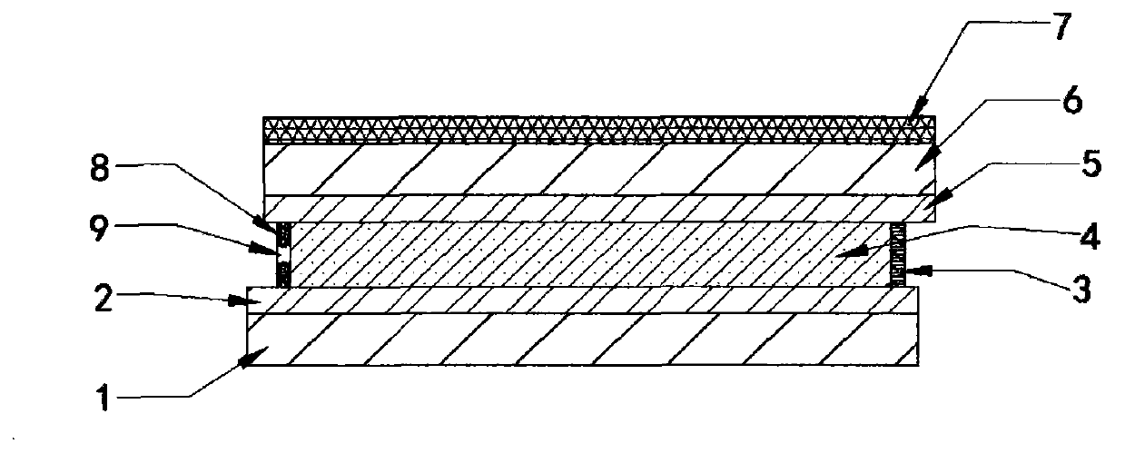 Semi-transmittance and semi-reflection type anti-dazzling electronic rearview mirror lens