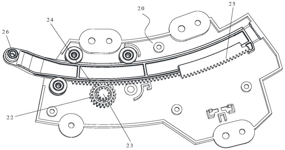 Driving assembly, air guide assembly and air conditioner