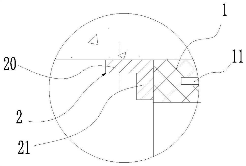 Rubber sleeve with mounting structure and pipeline for mounting rubber sleeve