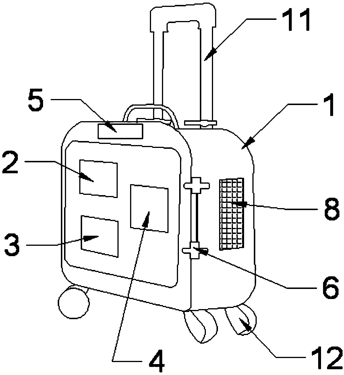 Physical evidence transfer box and using method thereof