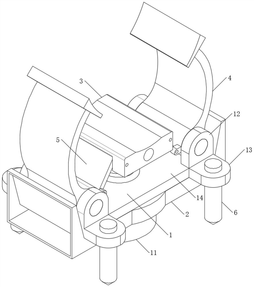 Pipeline erecting device used for ocean engineering