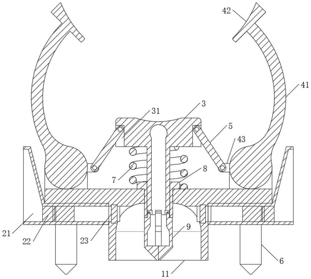 Pipeline erecting device used for ocean engineering