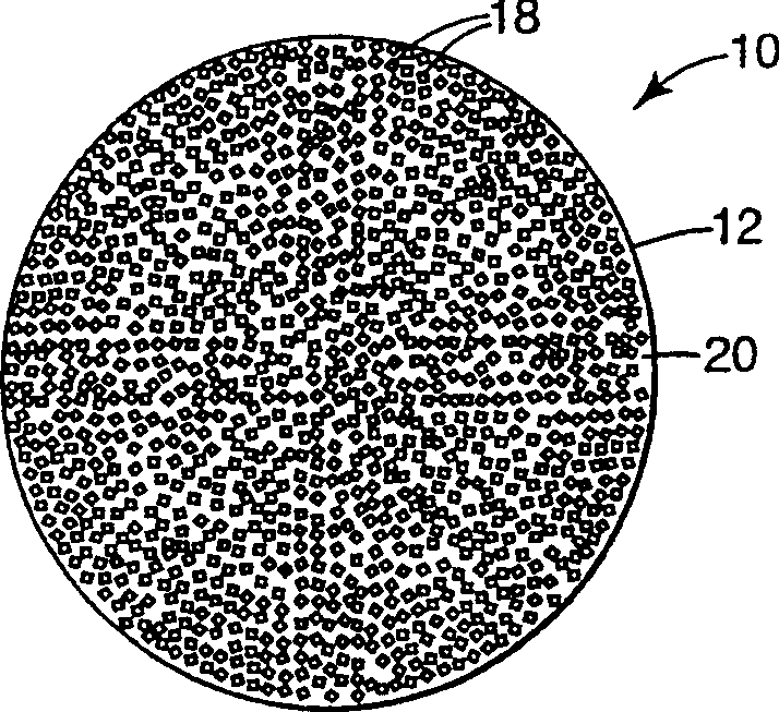 Metal bond abrasive article comprising porous ceramic abrasive composites and method of using same to abrade a workpiece