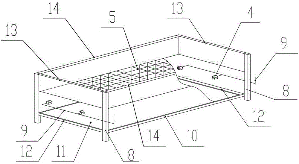 Aeroponic device for Chinese chives