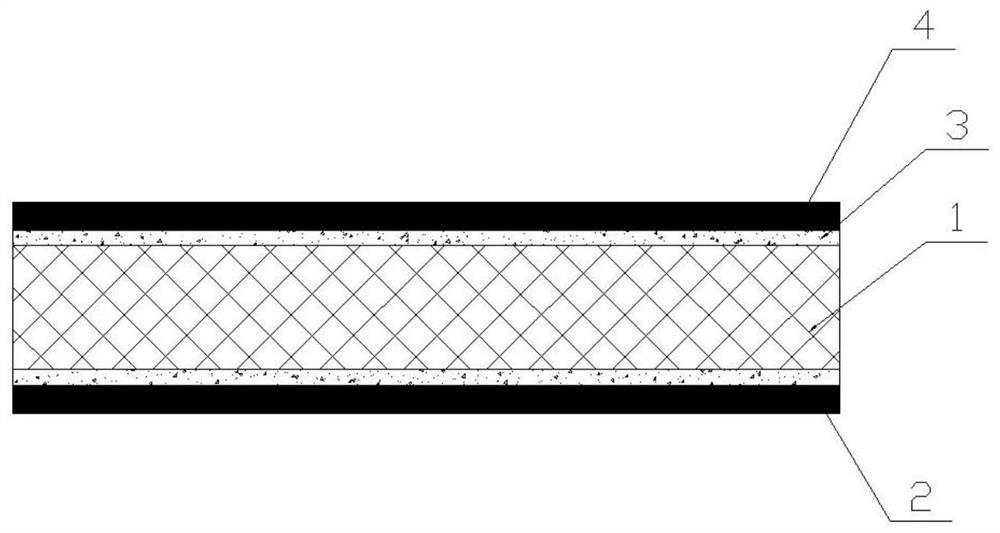 Honeycomb plate for kitchen marble and preparation method thereof