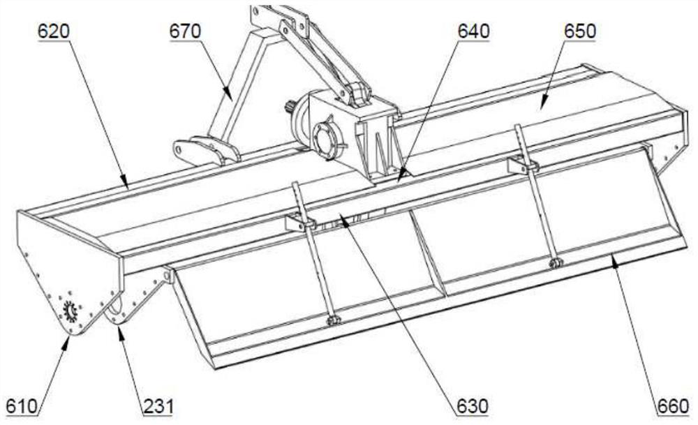 Resonant Excited Rotary Tiller Roller Anti-sticking Device and Rotary Tiller Equipped with the Same