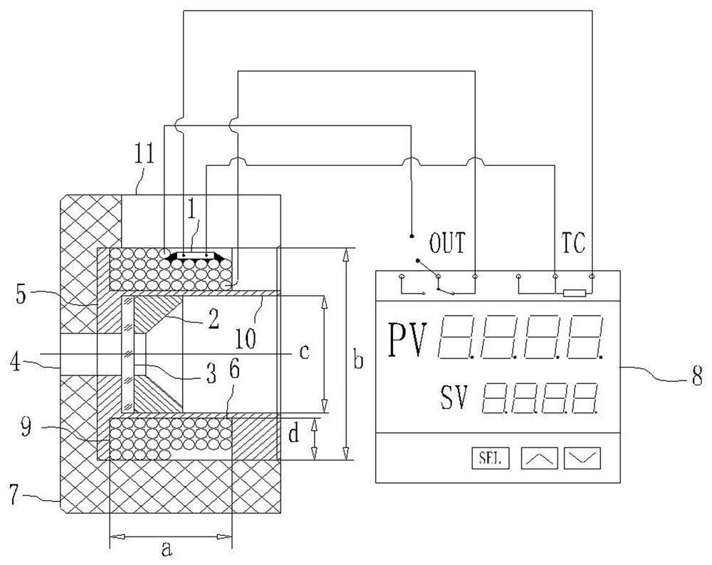 Heater for detecting temperature characteristic of optical filter