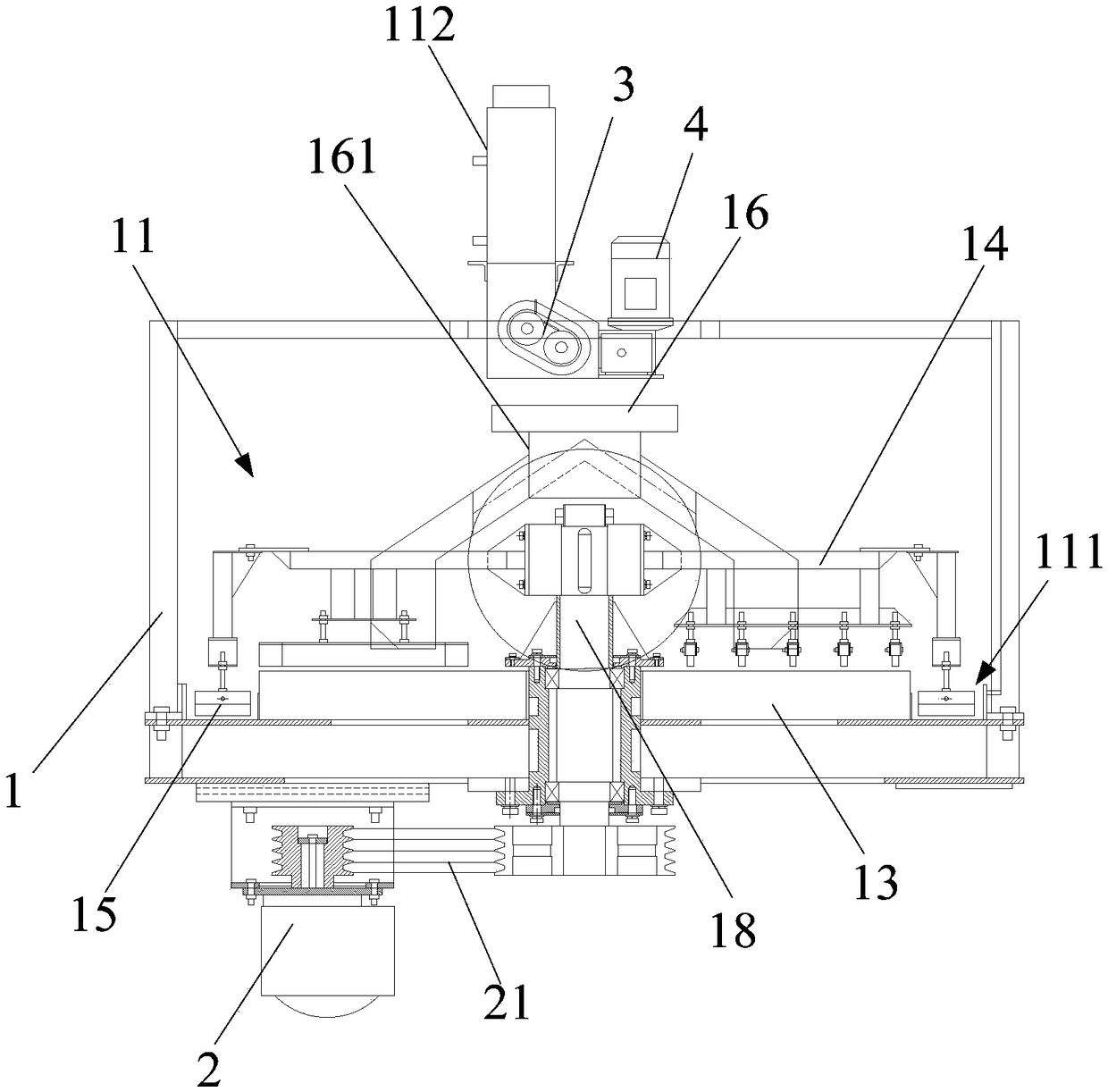 Vibrating wheat cold-milling equipment