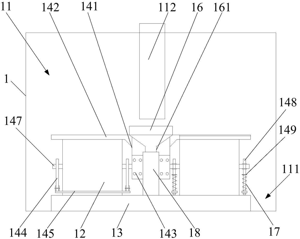 Vibrating wheat cold-milling equipment