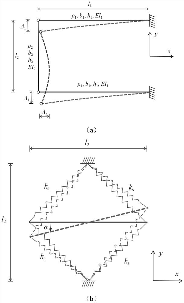 A wind tunnel experimental device for three-degree-of-freedom coupling vibration under high wind attack angle