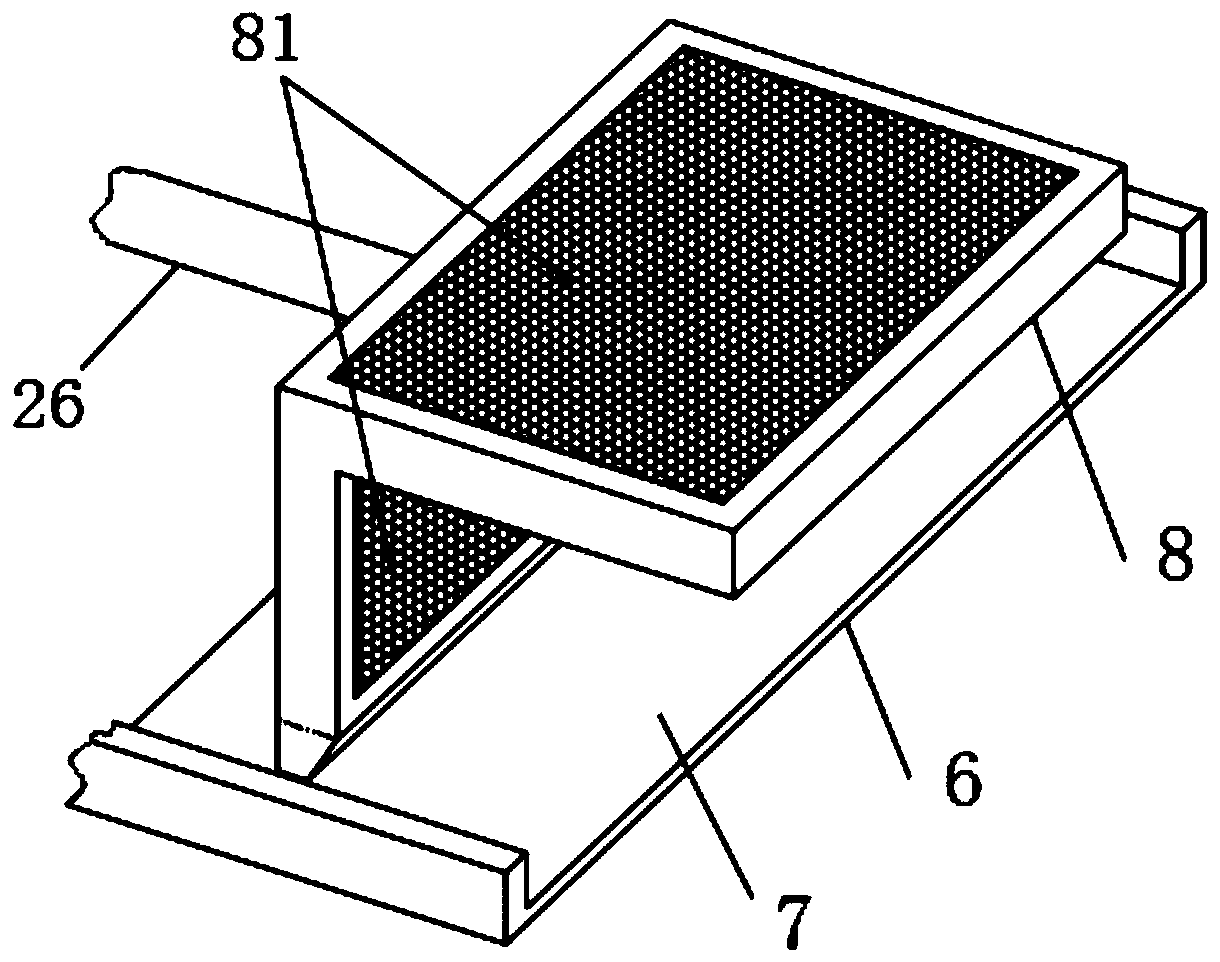 Multilayer filtering device suitable for saline-alkali soil